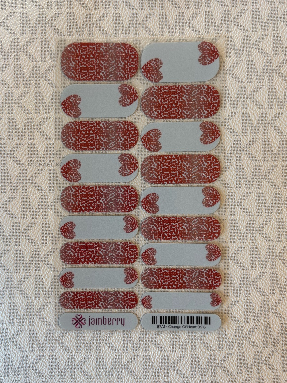 Jamberry Nail Wrap - Change of Heart